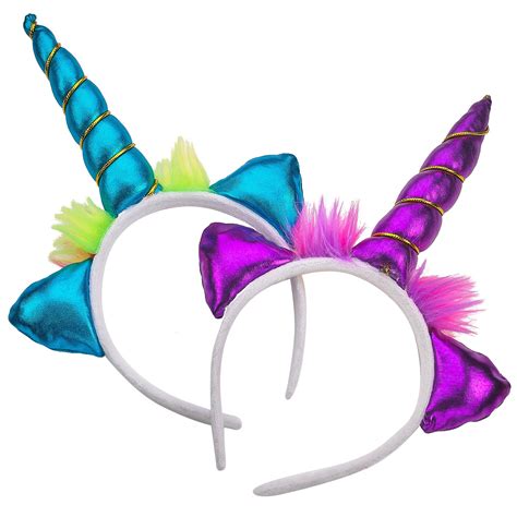 Unicorn Headband Pack Of 12 Unicorn Headbands For Girls Party