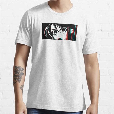 Anime Manga Angry Face Japanese Animated 3d Look T Shirt For Sale By