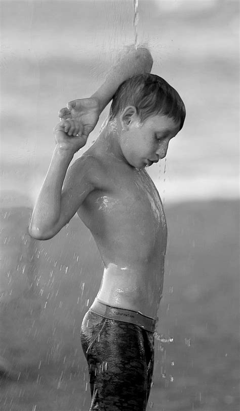 Boy Showering Jay Fitzpatrick Flickr