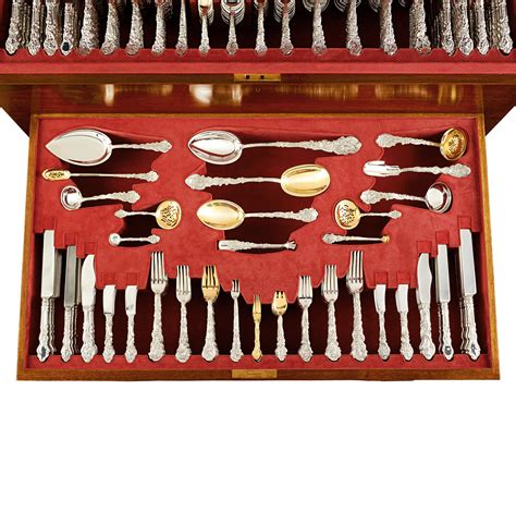 Gorham Sterling Silver Flatware Service, 705 Pieces For Sale at 1stDibs
