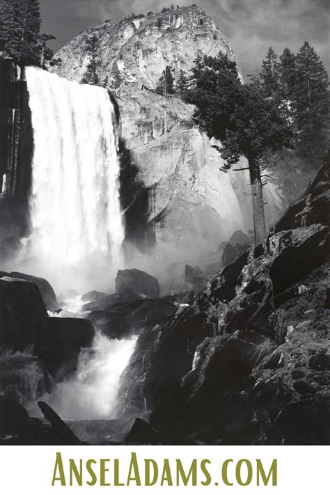 Waterfall Photos That Make You Feel The Rush Ansel Adams Most Iconic