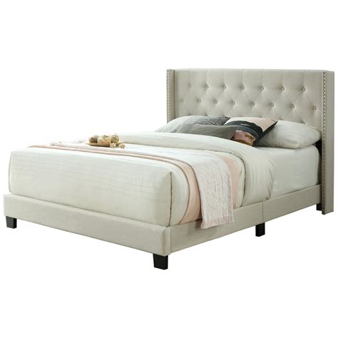Clearancequeen Bed Frame Modern Upholstered Platform Queen Bed Frame