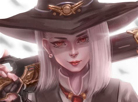 Ashe Overwatch Digital Art Hd Games 4k Wallpapers Images
