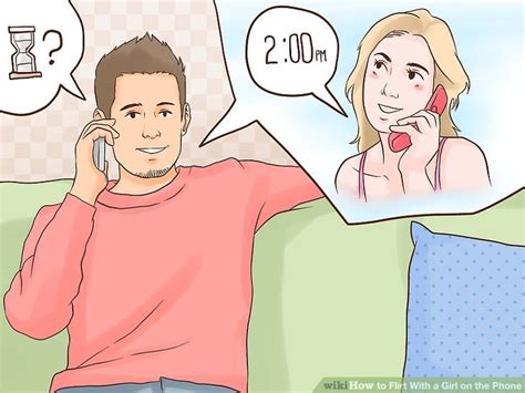 5 Ways To Flirt With A Girl On The Phone Wikihow