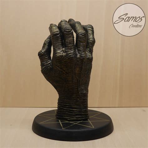 Satanic Hand. Satanic Hand. Staff. Devil. Evil. Baphomet. - Etsy