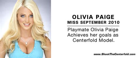 Playmate Olivia Paige Achieves Her Goals As Centerfold Model Shoot The Centerfold