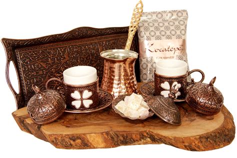 Buy Turkish Luxury Ottoman Coffee Espresso Set Of With Copper