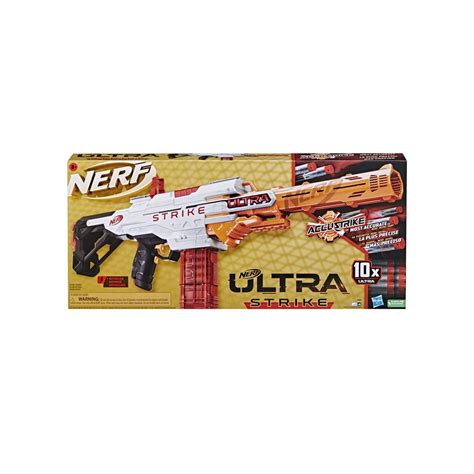 Hasbro Nerf Ultra Strike Motorized Blaster 10 Accustrike Darts F6024