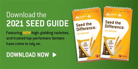 2021 Seed Guide CANTERRA SEEDS