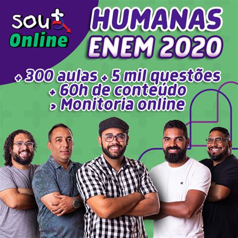Curso De Humanas Para O Enem 2020 Sou Mais Online Hotmart
