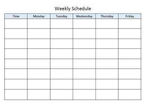 Weekly Schedule Template 589 Class Schedule Template Course Schedule