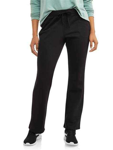 Athletic Works Womens Athleisure Fleece Pants With Front Pockets