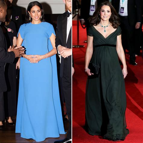 Meghan Markle And Kate Middleton Maternity Style Compared