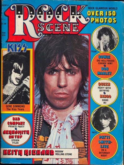 September 1976 Rock Scene Magazine
