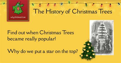 the history of christmas trees when they became popular and what they mean and represe
