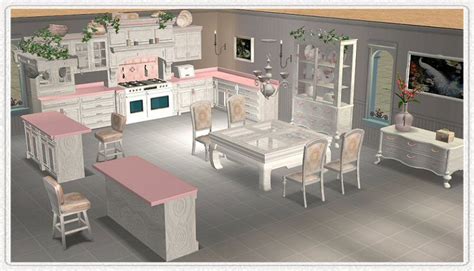 Sims 4 Pink Kitchen Cc