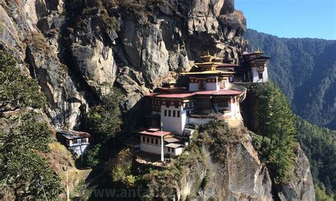 Bhutan The Trek To Tigers Nest Taktsang Monastery
