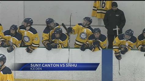 Snhu Hockey Drops One To Suny Canton