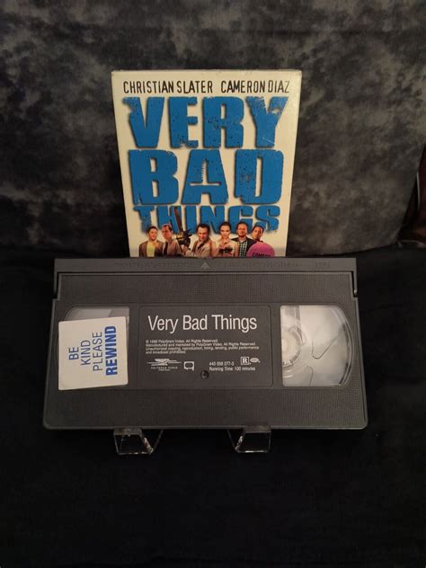 Very Bad Things Vhs 1999 Ebay