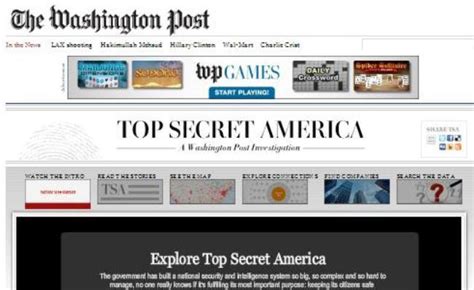Top Secret America Dataspotting