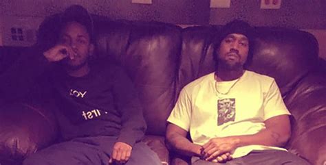 Überschneidung Fehler Begeistert Kendrick Lamar Kanye West