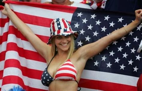 Girls Wearing American Flags 58 Pics