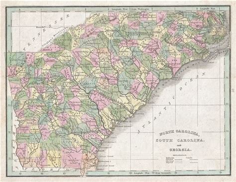 We did not find results for: North Carolina, South Carolina and Georgia.: Geographicus ...