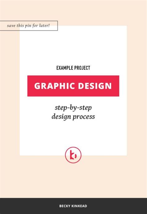 Graphic Design Process Example Becky Kinkead Designs Diy Graphic
