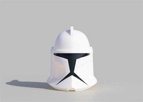 Clone Trooper Helmet 3d Print File Etsy