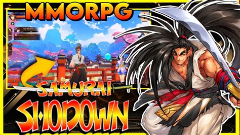 Novo Mmorpg Mundo Aberto Samurai Shodown The Legend Of Samurai