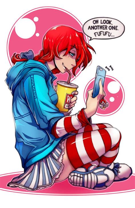 Smug Wendys By Niandni Wendy Anime Character Art Wendys Girl