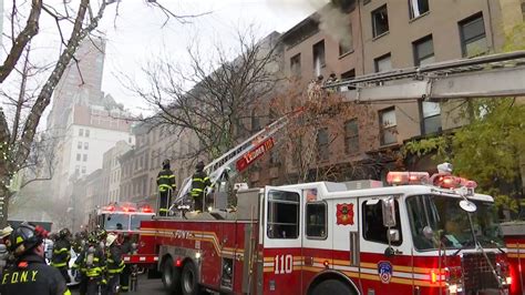 Fdny Battles Fire In Brooklyn Heights