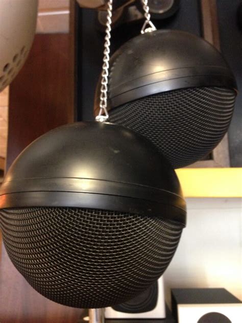 Technics Ball Speakers Audio Gold