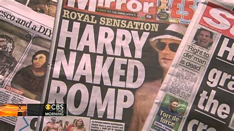 British Newspaper Publishes Nude Harry Photos Youtube