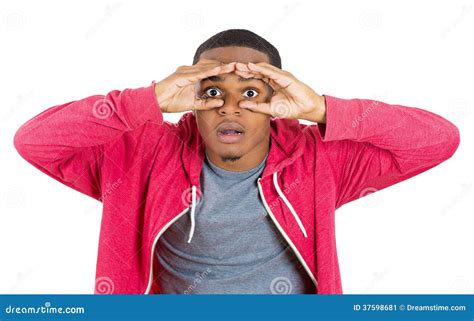 Man Searching For Something Stock Image Image Of Curiosity Male