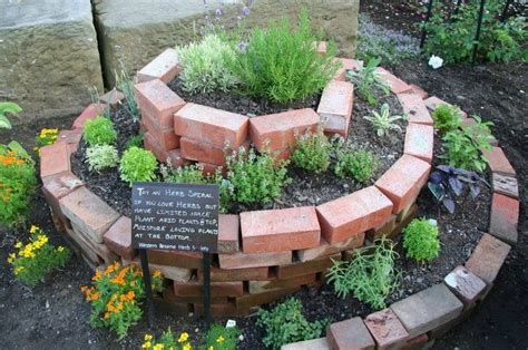 An Herb Spiral Grange Garden