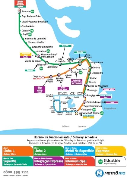 Check spelling or type a new query. Mapa da rede de Metrô do Rio de Janeiro, RJ