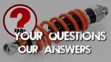 When Should I Replace The Shock Absorbers Springs Youtube