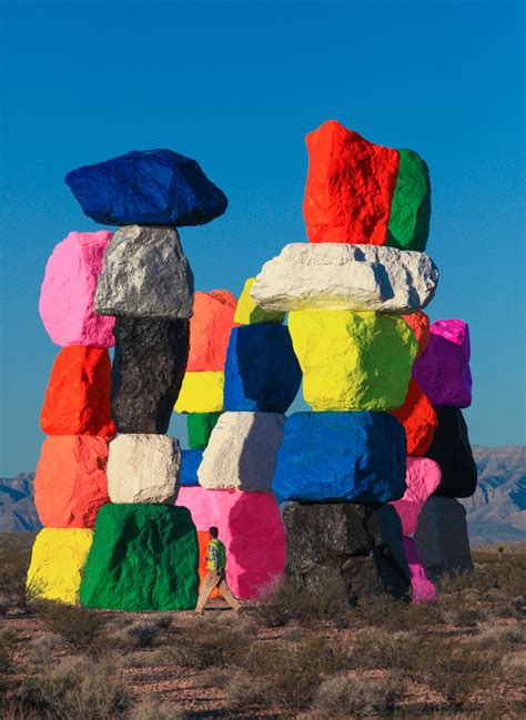 While sticks & stones is an lgbtiq+ career fair, allies are certainly welcome. Artist Ugo Rondinone Builds Giant Florescent Rock ...