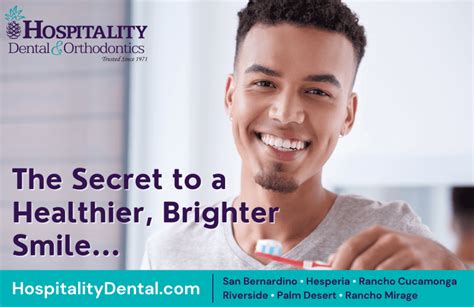 The Secret To A Healthier Brighter Smile Hospitality Dental