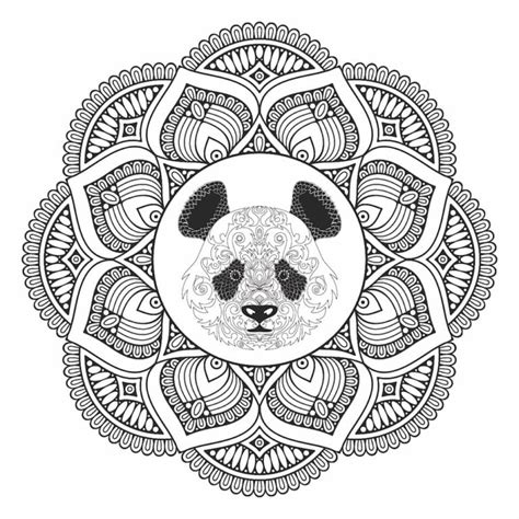Adult Coloring Pages Panda Designs Free Printable Sheets