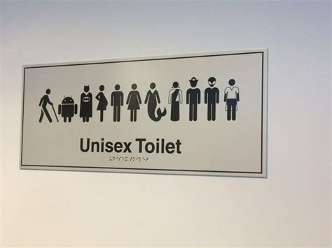 Funny Transgender Bathroom Sign