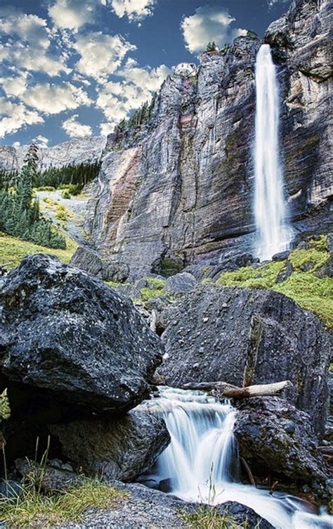 Bridal Veil Falls Telluride Colorado Colorado Travel Beautiful
