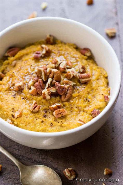 Pumpkin Pie Breakfast Quinoa Recipe Simply Quinoa