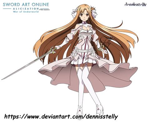 Stacia The Goddess Of Creation By Dennisstelly On Deviantart Sword Art Sword Art Online Asuna