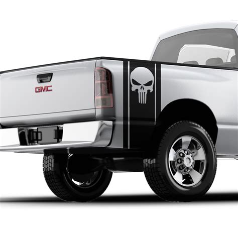 The Punisher Skull Pickup Truck Bed Band Decal
