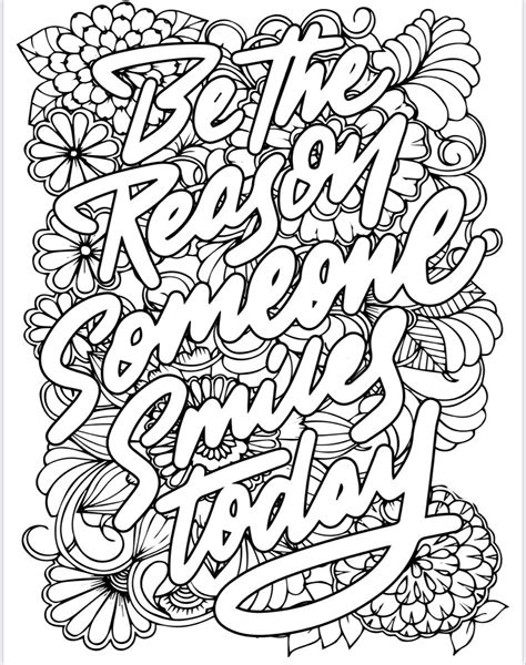 Inspirational Coloring Pages Etsy Artofit