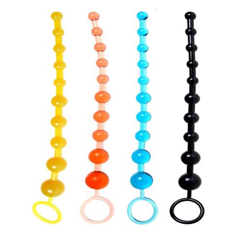 Buy Buttplug Jelly Anal Beads For Sex Beginner Flexible Anal Stimulator