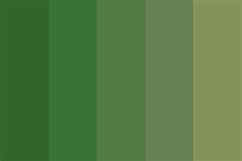 The Covered Jungle Color Palette