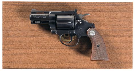 Colt Diamondback 22 Lr Double Action Revolver With Box Revolver